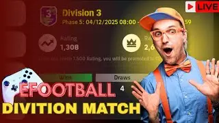 Efootball divition match. 🎮 1v1