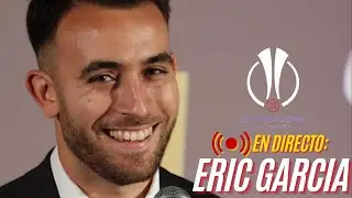 🔴 BARÇA EN DIRECTO: Rueda de prensa de ERIC GARCIA previa a la FINAL de SUPERCOPA