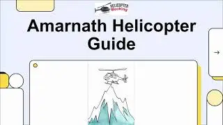 Amarnath Helicopter Yatra Guide 2025: Official Baltal Price, Online Booking Steps, and Ticket Fare