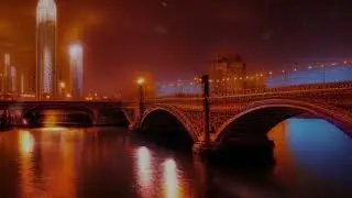 Rain sounds watching peacefull city for sleeping, relaxing and work #rain #sleep #relaxing