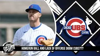 Homerun ball and lack of runs doom #chicagocubs
