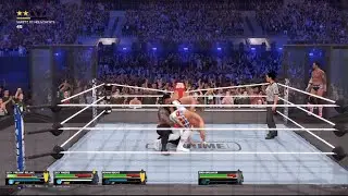WWE 2K25 - ÉLIMINATION CHAMBER POUR LE TITRE