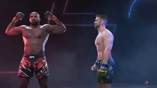 Jon Jones vs Dricus Du Plessis - CPU vs CPU - UFC 5