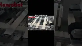 How to Automate your Processing after Laser Cutting Aluminium Sheet by Delta Robot(spider robot)