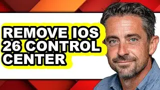 How to Remove Ios 26 Control Center - Step by Step