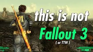 Fallout 3 but it's actually New Vegas