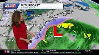 Video: Bitter wind chills before potential storm