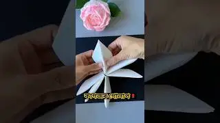 #rose #flowers #ideas #craft #craftideas #papercraft #art #fun #funnyvideo #funny #iloveyou #viral
