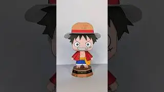 Luffy #papercraft #chibi #onepiece #luffy #anime #manga #craft #art #monkeydluffy #kingofthepirates