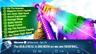 NEW BULLFROG NERF in Warzone.. (TOO GOOD)