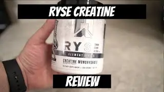 Is It The BEST Creatine Monohydrate? (Ryse Element Series Creatine Monohydrate Review)