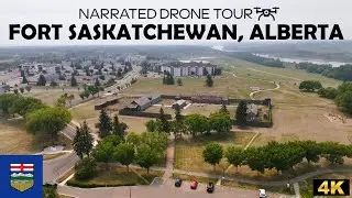 🌤️  Fort Saskatchewan, Alberta 🚁 4K Drone