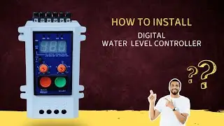 Microtail brand digital water level controller with dry run protection (Ampere Based), Quick setting