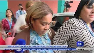 Revocan trabajo comunitario a Milagros Lay