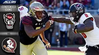 NC State vs. Florida State Condensed Game | 2021 ACC Football