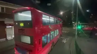 Driving through Wood Green Shopping City | on route 221 towards Edgware Station