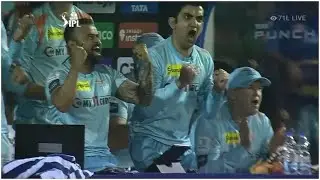 Gautam Gambhir Reaction after Ayush Badoni Winning Six during CSK vs LSG Match - CSK vs LSG