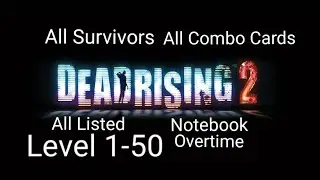 Dead Rising 2 - [Full Playthrough] (All Survivors, All Listed Notebook, All Combo Cards, Overtime)