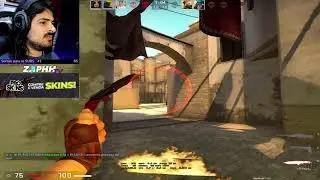 Zaphh toma duas molotvs no p&eacute; mas consegue sobreviver no sopro !!