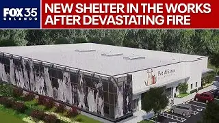 Pet Alliance begins construction on new Orlando shelter after devastating fire
