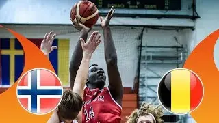 Norway v Belgium - Full Game - FIBA U16 European Championship Division B 2018