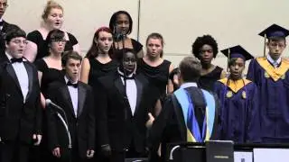 Pledge of Allegiance and National Anthem - Lafayette High School - 2015 Graduation