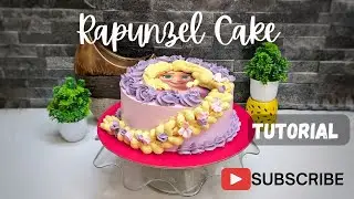 RAPUNZEL cake | Whipped cream Strawberry cake