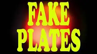 jarjarjr - Fake Plates (Official Visualiser)