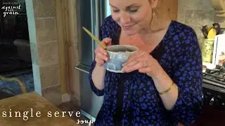 Single Serve Soup (instant gratification soup) | Danielle Walker