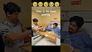 Gyan gaming left leg operation🥺 Pray 🙏For Gyan bhai #shortfeed #sher  #gyangaming #viral #shorts