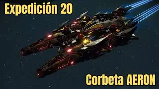 Construyendo la Corbeta AERON | Diseño agresivo con piezas de la Expedición 20 | No Man’s Sky