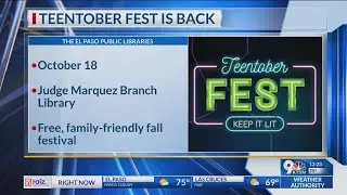Free fall festival for teens lights up El Paso this weekend