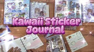 Journal With Me ✨🎀 Kawaii Stickers Haul ASMR 🫧✨ So Satisfying