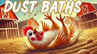 Why Do Chickens Take DUST BATHS? 🐔🛁 The Weird Reason Explained! 🤪