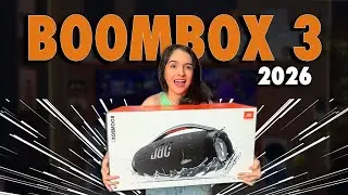 JBL BOOMBOX 3 EM 2026: Ainda Vale a Pena? Unboxing e Testes!