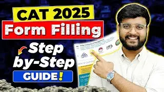 How to Fill CAT 2025 Registration Form!🤩Step by step Guide | Do not Make These Mistakes #mba #cat
