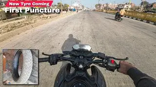 New Tyre Lagvane Se Pahle Hi Puncture🥲 | Random Vlog | Daily Observation 
