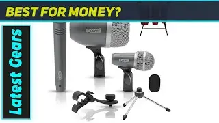 5 CORE Conga Mic Snare Tom Set: лучший профессиональный комплект инструментальных микрофонов XLR!