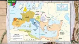 Fragmentación del mundo mediterráneo los reinos romanos germánicos Sociales 1º año