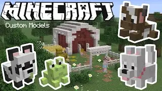 Utilising Custom Models in Minecraft Builds