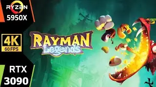Rayman Legends , GamePlay 4K , Ultra Settings