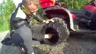 Установка расширителей колёс GKA