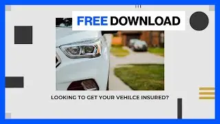 Auto Insurance Ad Video Template (Editable)