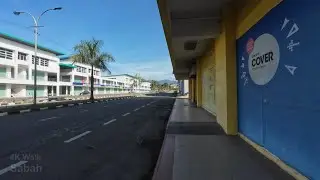 KENINGAU 19/7/2025: FOS, Bataras, Restoran Jamal Salim - 4K Walk Sabah - DJI Osmo Action 4