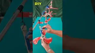 3 fans working, 1 fan broken #homemadefan #diyproject #fanexperiment