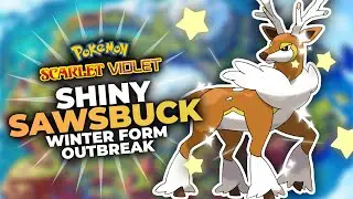 SHINY SAWSBUCK (Winter Form) from an OUTBREAK!