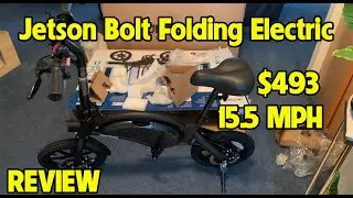 Jetson Bolt Folding Electric Ride-On Bike REVIEW | The Perfect Urban Commuter