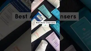 Best acne cleansers for blackheads whiteheads fungal & cystic acne #acne #cleanser #shorts #skincare