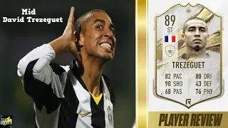 SBC YES OR NO?!? FIFA 23 MID ICON DAVID TREZEGUET  PLAYER REVIEW | 89 DAVID TREZEGUET PLAYER REVIEW