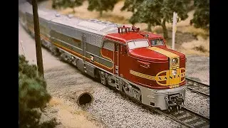 Rapido Trains Santa Fe ALCO PA-1 and PB-1 EMD Repowered Units